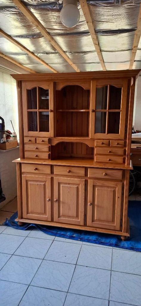 Nette Grenen Buffetkast., Huis en Inrichting, Kasten | Buffetkasten, Gebruikt, 150 tot 200 cm, 100 tot 150 cm, 25 tot 50 cm, Met lade(s)