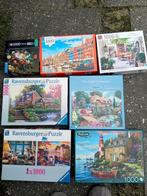11 puzzels , 1000-1500 stukjes, Ophalen of Verzenden, 500 t/m 1500 stukjes, Gebruikt, Legpuzzel