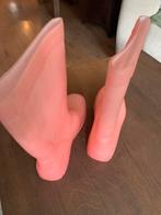 Roze laarsjes, Ophalen of Verzenden, Zo goed als nieuw, Roze