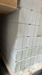 CA. 420 kalkzandstenen te koop., Doe-het-zelf en Verbouw, Metselstenen, Ophalen, Zo goed als nieuw, Bakstenen