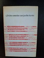 Jacobus Revius - Christus-sonnetten, Boeken, Gelezen, Jacobus Revius, Ophalen of Verzenden, Eén auteur