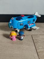 Fisher Price Little People Vliegtuig, Ophalen of Verzenden, Gebruikt, Auto of Voertuig, Met licht