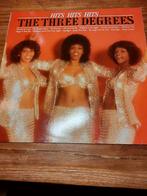 LP The three degrees-hits hits hits/ Soul, Disco., Ophalen of Verzenden, 1960 tot 1980, Zo goed als nieuw