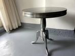 tafeltje, Ophalen, Minder dan 55 cm, Gebruikt, Metaal of Aluminium