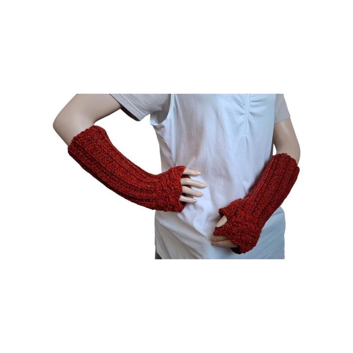 Gehaakte Polswarmers Vingerloze Handschoenen, Kleding | Dames, Mutsen, Sjaals en Handschoenen, Nieuw, Handschoenen, Maat 38/40 (M)