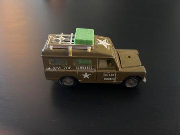 Mebetoys A-67 Land Rover XM706 U.S. Army (vintage diecast) beschikbaar voor biedingen