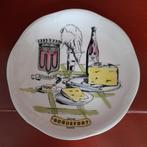 Bordje Roquefort - Auvergne, Ophalen of Verzenden, Zo goed als nieuw, Bord(en), Overige stijlen
