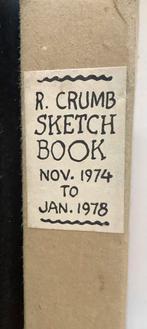 Robert Crumb Sketchbook nov. 1974 to jan. 1978, Boeken, Strips | Comics, Eén comic, Europa, Ophalen of Verzenden, Zo goed als nieuw