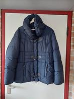 Warme donkerblauwe winterjas, houtje touwtje mt 46 / 44, Kleding | Dames, Jassen | Winter, Ophalen of Verzenden, Zo goed als nieuw
