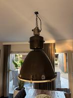 Industriële hanglamp 55cm diameter originele fabriekslamp, Huis en Inrichting, Lampen | Hanglampen, Ophalen, Gebruikt, Industrieël