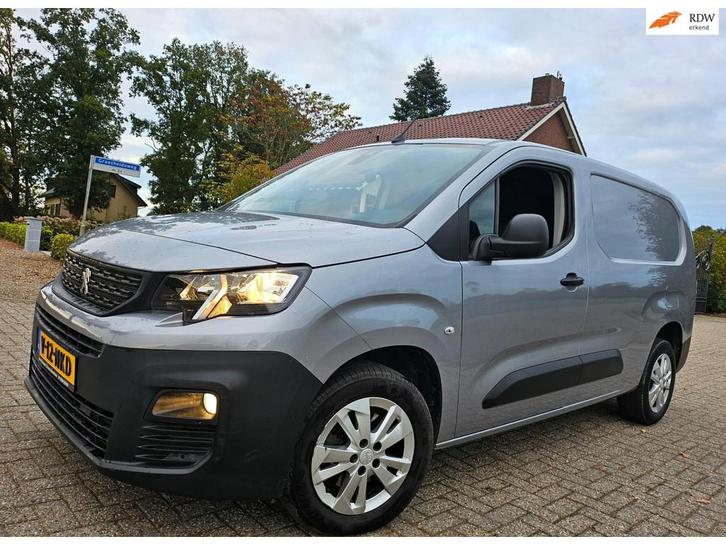 Peugeot Partner 1.2i XL Maxi L2 met Airco, Cruise, Navi, PDC, Auto's, Bestelauto's, Bedrijf, Te koop, ABS, Achteruitrijcamera