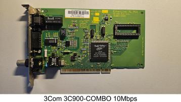 Vintage Network Interface Cards PCI (netwerk kaarten) beschikbaar voor biedingen