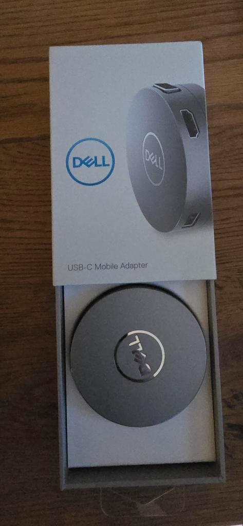 Dell mobile adapter DA 310 7in1 USB-c, Computers en Software, Dockingstations, Zo goed als nieuw, USB-hub, Laptop, Ophalen of Verzenden
