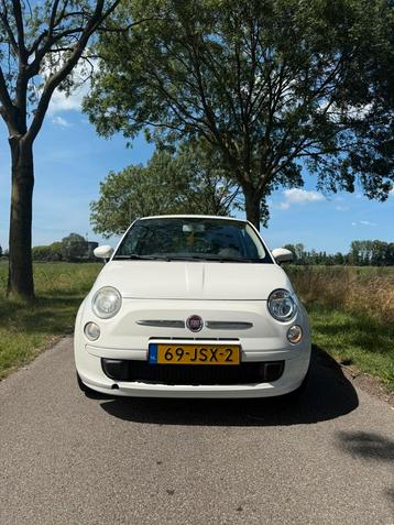 Fiat 500 1.2 AUT 51KW 2009 Wit beschikbaar voor biedingen