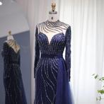 Galajurk avondjurk feestjurk cocktaildress maat 36, Galajurk, Blauw, Nieuw, Ophalen of Verzenden