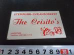 stickers Harkema The Crisito's Stemming- en dansorkest, Verzamelen, Ophalen, Zo goed als nieuw, Overige typen