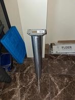 RVS Duraline tafelpoten, Huis en Inrichting, Tafelonderdelen, Tafelpoot, Minder dan 50 cm, 50 tot 100 cm, Rond