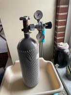 CO2 Flessen voor Aquarium - Groot & Klein met Drukmeters, Watersport en Boten, Duiken, Ophalen of Verzenden, Gebruikt, Duikfles