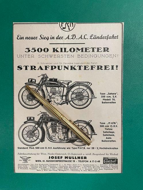 FN Motorcycle Advertentie 1928 BEL/AUT (Origineel), Verzamelen, Tijdschriften, Kranten en Knipsels, Knipsel(s), Buitenland, 1920 tot 1940