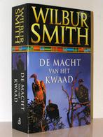 Wilbur Smith - De macht van het kwaad (zwart met band), Ophalen of Verzenden, Zo goed als nieuw, Nederland
