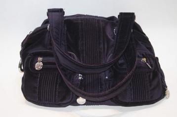 Kipling K11600 Katie, schoudertas in geript fluweel Top beschikbaar voor biedingen