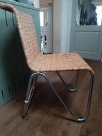 SALE niet nieuw design stoel, Gispen Diagonal Chair vintage, Ophalen, Gebruikt, Bruin, Eén