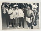 Groot formaat foto kaart the  Beatles Muhamned Ali, Ophalen of Verzenden, Zo goed als nieuw