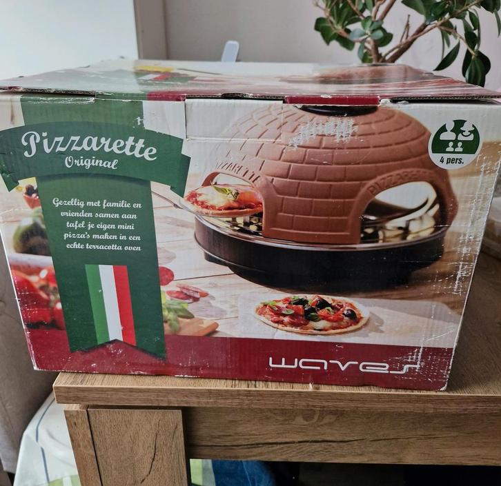 Emerio Pizzarette, Witgoed en Apparatuur, Gourmetstellen, 4 t/m 7 personen, Ophalen of Verzenden
