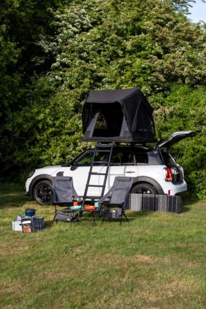 Softshell Daktent – Licht, Compact & Compleet €1.250 All-in, Caravans en Kamperen, Tenten, tot en met 2, Zo goed als nieuw, Ophalen