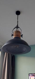 Industriële metalen hanglamp Z.G.A.N., Minder dan 50 cm, Metaal, Modern landelijk industriël, Zo goed als nieuw