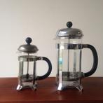 OPRUIMING Bodum cafetiere Chambord chroom glas 1,5 liter, Huis en Inrichting, Gebruikt, Ophalen of Verzenden, Bodum, Melior