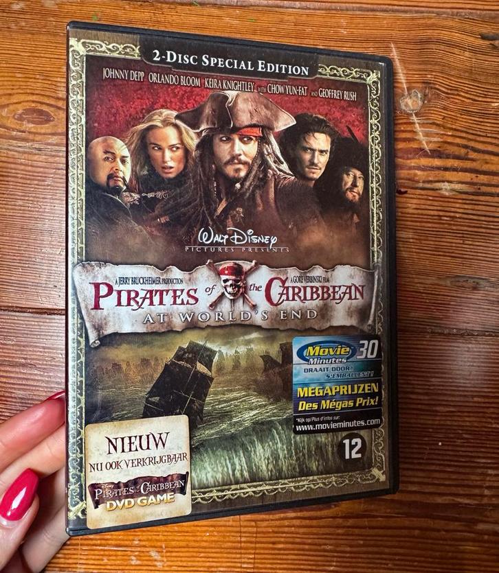 Pirates of the Caribbean: At World's End, Special Edition, Cd's en Dvd's, Dvd's | Actie, Gebruikt, Overige genres, Vanaf 12 jaar