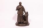 Bronzen beeld Pius IX, 19e-eeuw, Antiek en Kunst, Ophalen of Verzenden