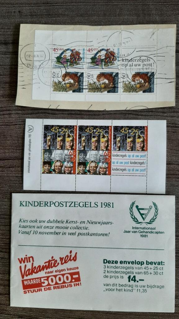 Kinderpostzegels, Postzegels en Munten, Postzegels | Thematische zegels, Gestempeld, Overige thema's, Ophalen