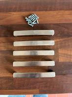 Ikea handgrepen 12,8 cm RVS, Ophalen of Verzenden, Gebruikt, Rvs, Overige typen