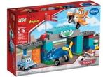 Duplo 10511 Skippers Vliegschool (mist vlaggenmast), Ophalen, Gebruikt, Complete set, Duplo