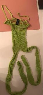 Mooie catsuit gaatjes fishnet, Kleding | Dames, Leggings, Maillots en Panty's, Ophalen of Verzenden, Zo goed als nieuw, Panty