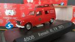 Renault 4 R4 L F4 Sapeur pompiers 1:43 Solido Pol, Hobby en Vrije tijd, Modelauto's | 1:43, Verzenden, Nieuw, Auto, Solido