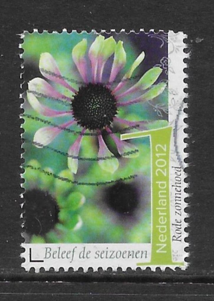 2012, Beleef de Seizoenen, Rode Zonnehoed [2963] (K2505), Postzegels en Munten, Postzegels | Nederland, Ophalen of Verzenden