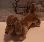 Oud Steiff Tekkelhondje, Verzamelen, Beren en Cherished Teddies, Verzenden, Gebruikt, Stoffen beer, Steiff