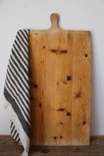 Oude Franse brocante houten broodplank XL Nr7 Pronck & Praal, Ophalen of Verzenden
