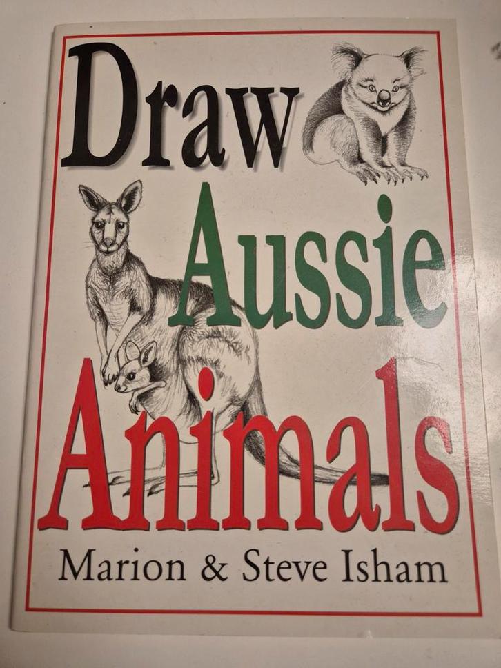Draw Aussie Animals - Leer Australische dieren tekenen!, Boeken, Hobby en Vrije tijd, Zo goed als nieuw, Tekenen en Schilderen