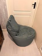 Zitzak ( Lebel), Huis en Inrichting, Zitzakken, Ophalen of Verzenden, Zo goed als nieuw, Grijs, Zitzakstoel