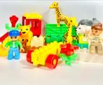 LEGO Duplo Babydierentuin 4962 + Trein 6144, Ophalen of Verzenden, Gebruikt, Complete set, Duplo