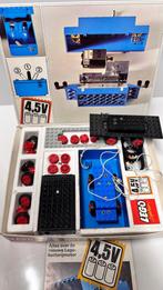 LEGO 4.5V Motor Set met rubberen rupsbanden (Set 103), Kinderen en Baby's, Speelgoed | Duplo en Lego, Ophalen of Verzenden, Zo goed als nieuw
