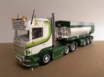 Tekno Scania Patrick Van Den Hoeven, Hobby en Vrije tijd, Modelauto's | 1:50, Ophalen of Verzenden, Zo goed als nieuw, Bus of Vrachtwagen