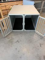 2 kennels (kelderskooien & Hundos), Dieren en Toebehoren, Hondenhokken, Ophalen, Gebruikt, 110 cm of meer, 100 cm of meer