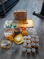 Kampeer Servies, placemats, afwasrek, dienblad, Caravans en Kamperen, Ophalen, Gebruikt