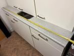 Keukenblok, Ophalen, Gebruikt, Wit, Enkelwandige keuken