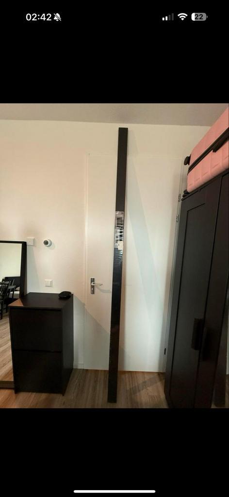 Zwarte Lamellen Scheidingswand - 6 stuks, Huis en Inrichting, Woonaccessoires | Kamerschermen, Zo goed als nieuw, Ophalen of Verzenden